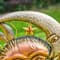 Glitzhome® 3ft. Metal Sun & Moon Yard Stake or Wall Décor